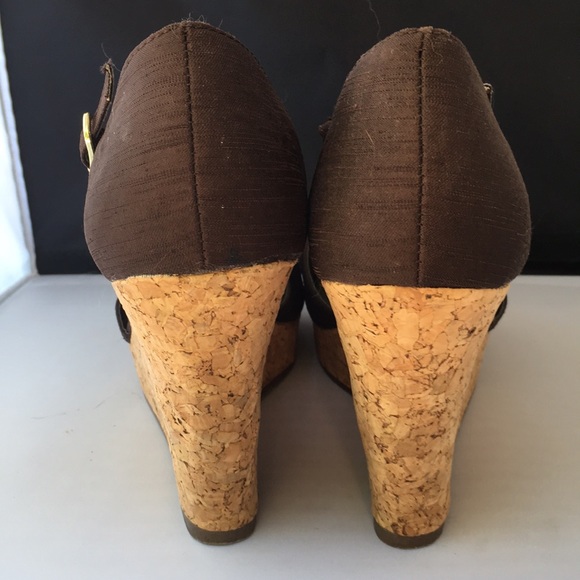 Steve Madden Rose T-Strap Wedges - Picture 4 of 5